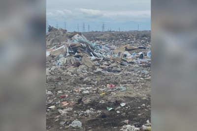 Xəzər rayonunda tullantıları boşaldan “Kamaz”ın sürücüsü cəzalanıb