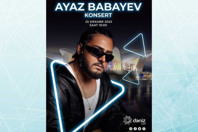 Ayaz Babayev ticarət mərkəzlərinin birində səhnəyə çıxacaq