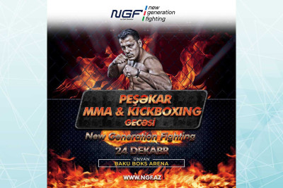 Zabit Səmədov Bakıda peşəkar kikboksinq və MMA gecəsi keçirib