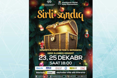 Uşaq Filarmoniyası "SİRLİ SANDIQ" adlı konsert proqramı təqdim edəcək