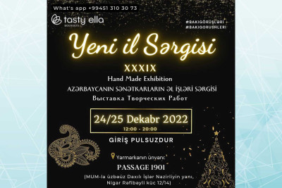 Bakıda daha bir Yeni il sərgisi təşkil olunacaq
