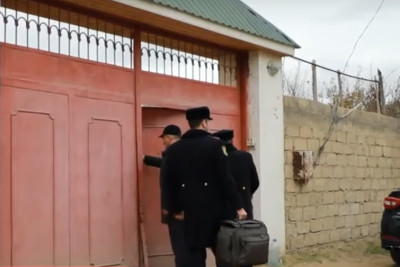 Buzovnada ailənin qatili qəssab olub