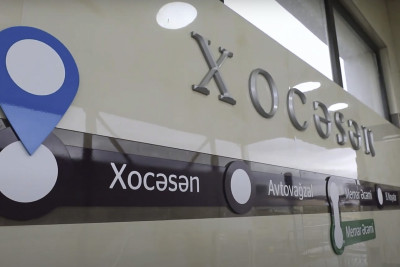 “Xocəsən” metro stansiyası istismara hazırdır