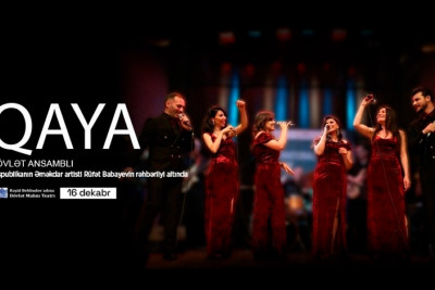 "Qaya" Dövlət Ansamblı Mahnı Teatrında konsert verəcək