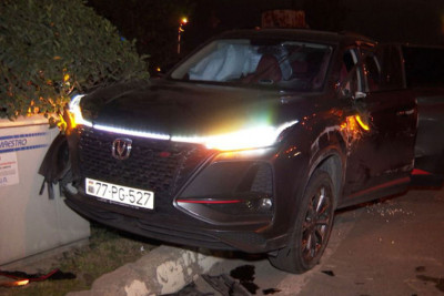 Binəqədi rayonunda “Changan” və “VAZ” toqquşub
