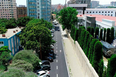 Bu il Nərimanov rayonunda 7 küçə təmir olunub