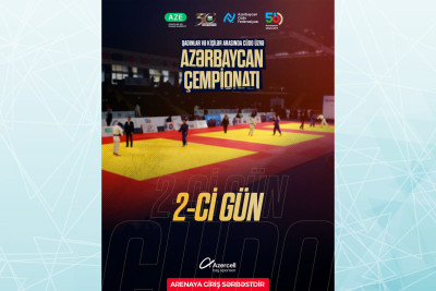 Cüdo üzrə Azərbaycan çempionatı davam edir