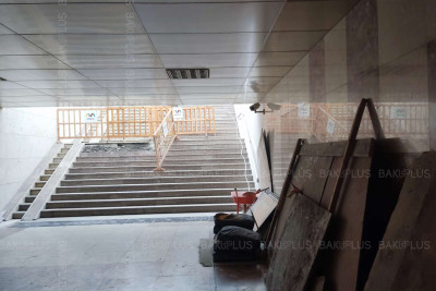“Koroğlu” metrosunda təmir işləri aparılır
