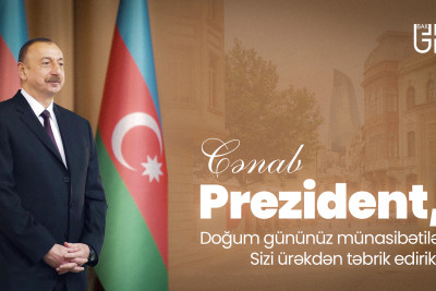 Bu gün Prezident İlham Əliyevin doğum günüdür