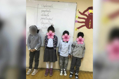 Bakıda müəllim birinci sinif şagirdlərini hədələyib