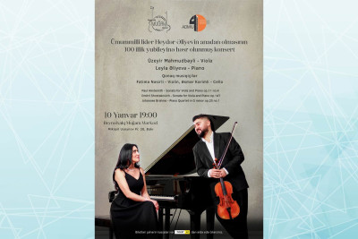 Beynəlxalq Muğam Mərkəzində musiqili konsert keçiriləcək
