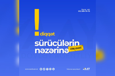 Bu tarixlərdə Bakı-Ələt yolunda hərəkət qismən məhdudlaşdırılacaq