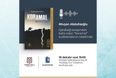 Bakıda audiokitab təqdimatı baş tutacaq