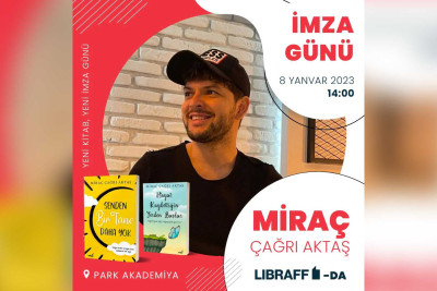 Türkiyəli yazıçı Miraç Aktaş Bakıya gəlir