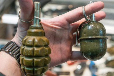 Xətai rayonunda hərbi sursat aşkarlanıb