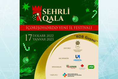 İçərişəhərdə “Sehrli qala” adlı Yen il festivalı keçiriləcək