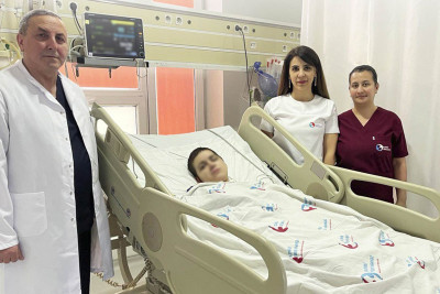 Bakıda qız bir aydan sonra komadan çıxıb