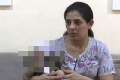 Küçədə qalan üç aylıq körpənin anası baş verənlərin təfərrüatlarını danışıb