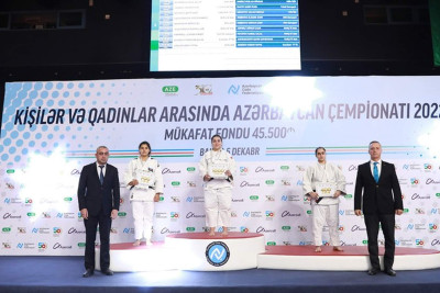 Cüdo üzrə Azərbaycan çempionatına yekun vurulub