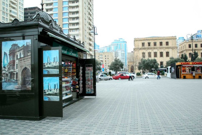 Yasamal rayonunda yerləşən köşkə basqın edilib
