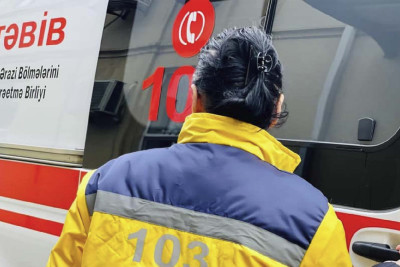 Bakıda qarlı hava şəraiti səbəbindən travma alanların sayı artıb - YENİLƏNİB
