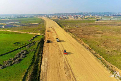 Mərdəkandan Sumqayıta yeni yol inşa olunur