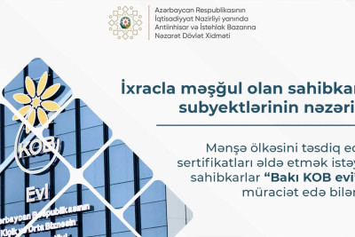 “Bakı KOB evi”nə daha bir xidmət verilib