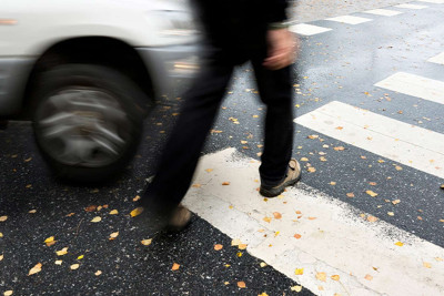 Nərimanov rayonunda piyada avtoqəzaya düşüb