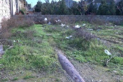 Bakıda qaz xəttinin mühafizə zonasında qanunsuz tikili aşkarlanıb