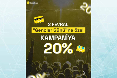 Bakıdakı məşhur ifaçıların konsertlərinə endirimli biletlər satılır
