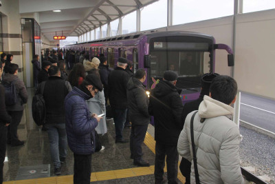 Bakı metrosundan 21 milyon sərnişin istifadə edib