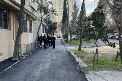 Nəsimi: H.Seyidzadə küçəsinin əsaslı təmiri sonlanmaq üzrədir