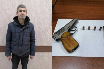 Nəsimi rayonunda silah alverinin qarşısı alınıb