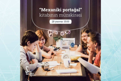 Bakıda “Mexaniki portağal” kitabının müzakirəsi aparılacaq