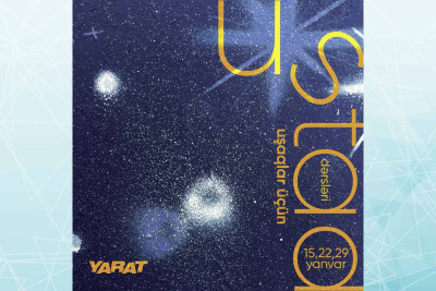 “YARAT” İncəsənət Mərkəzi yeni ustad dərslərinə start verir