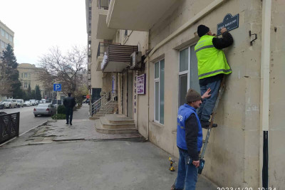 Bakının mərkəzi küçələrinə şəhidlərin adları verilir
