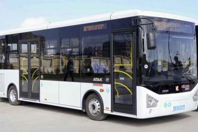 Bakıda sərnişin avtobusunun marşrutu dəyişib