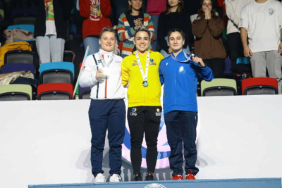 Azərbaycan gimnastı Bakıda keçirilmiş batut gimnastikası üzrə Dünya Kubokunda bürünc medal qazanıb