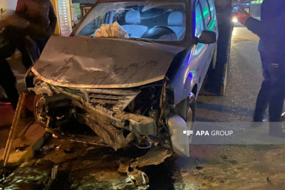 Zabratda baş vermiş yol qəzasında 3 nəfər yaralanıb
