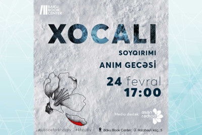 Bakı Kitab Mərkəzində Xocalı soyqırımı anılacaq