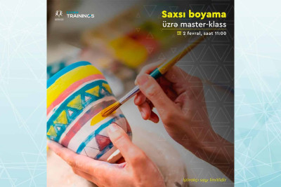 Gənclər Günündə saxsı boyama master-klası keçiriləcək