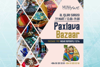 Bakıda “Paxlava Bazaar” adlı yarmarka keçiriləcək