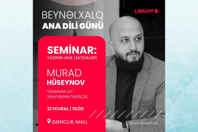 Bakıda “Yazının ana qaydaları” adlı seminar keçiriləcək