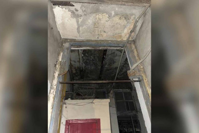 Bakıda daha bir bina dağılmaq təhlükəsi altındadır