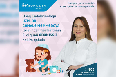 Bakıda uşaqlar üçün ödənişsiz müayinə keçiriləcək