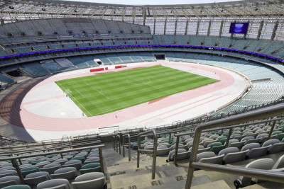 Bakı Olimpiya Stadionu “Qarabağ” - “Qalatasaray” matçına hazırdır