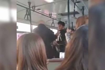 Bakıda iki sərnişinin mübahisəsi əlbəyaxa dava ilə nəticələnib: davanı salan şəxs saxlanılıb