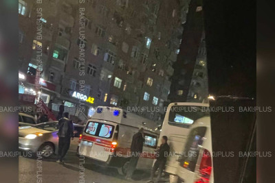Yeni Yasamalda avtobus zəncirvari qəza törədib: yaralananlar var
