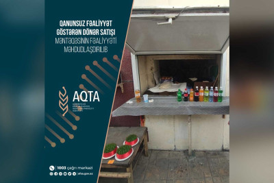 Bakıxanov qəsəbəsində dönərxana bağlanıb