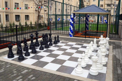 Yeni Günəşlidə “Bizim həyət”in açılışı olub